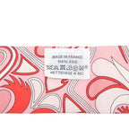 Hermes Twilly Ethnology Folkror Scarf Pink Silk — view 7