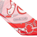 Hermes Twilly Ethnology Folkror Scarf Pink Silk — view 3