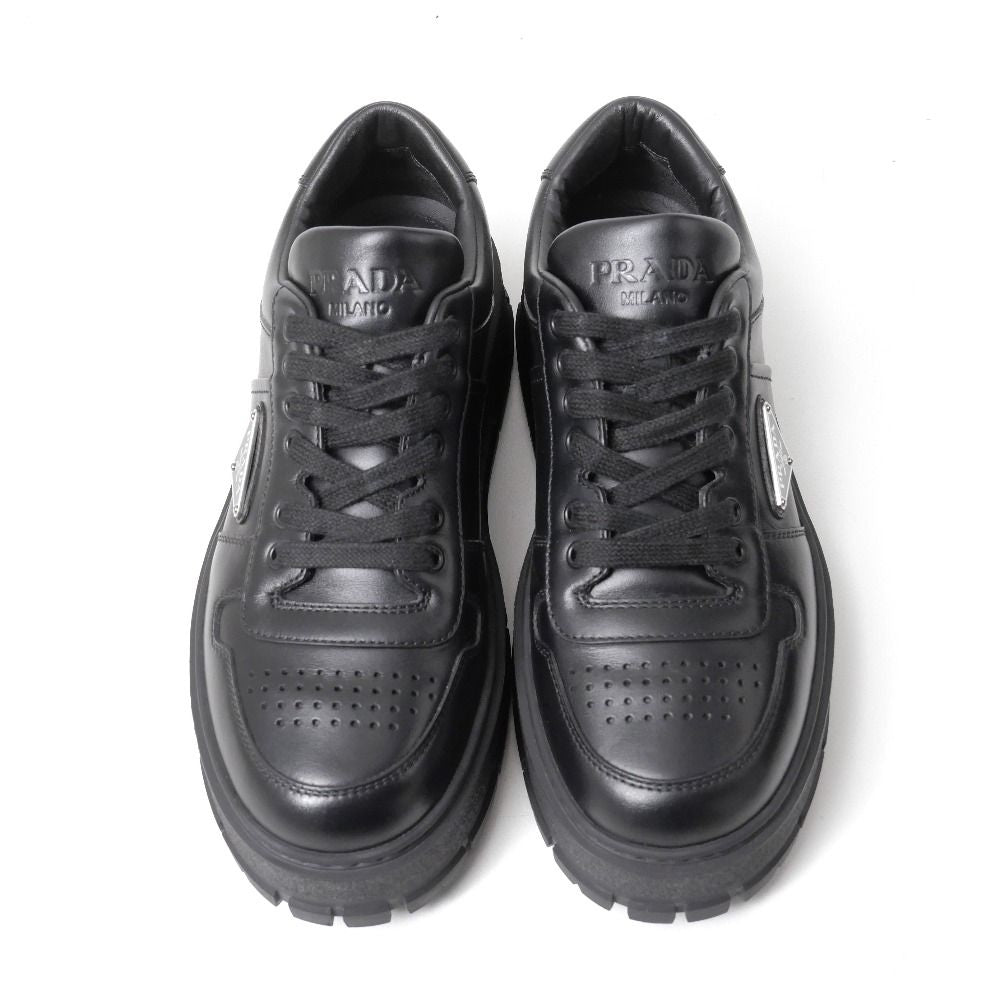 Prada Sneakers 7.5 Leather Shoes — view 3