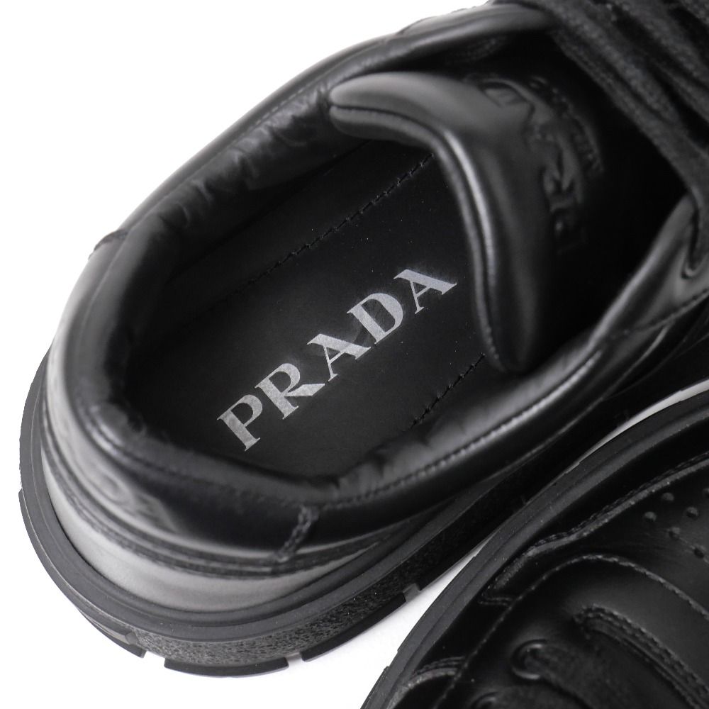 Prada Sneakers 7.5 Leather Shoes — view 7