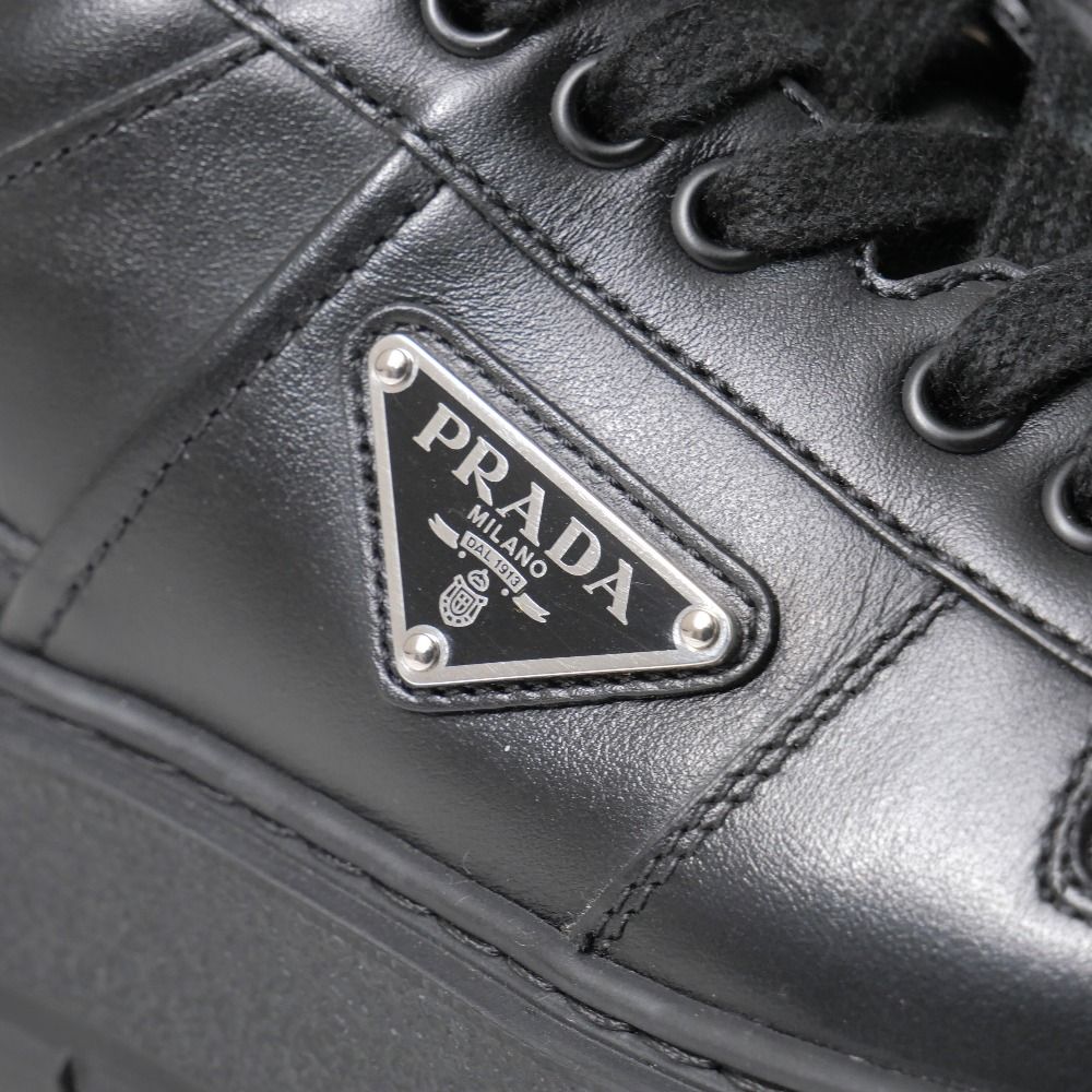 Prada Sneakers 7.5 Leather Shoes — view 4
