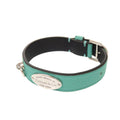 Tiffany & Co Return to Logo Leather Blue Bracelet