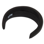 Prada Headband Nylon Black Silver Logo — view 3