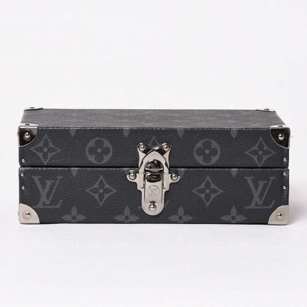Louis Vuitton Bag Monogram Eclipse Mini Trunk Case Black