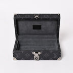 Louis Vuitton Bag Monogram Eclipse Mini Trunk Case Black — view 6