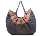 Chanel Coco Cabas GM Quilted Chain Handbag — view 3