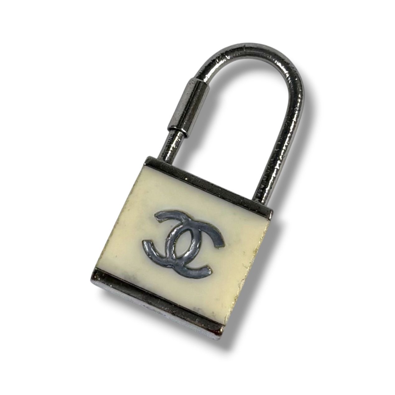 Chanel Padlock Locks & Clochettes White — view 3