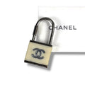 Chanel Padlock Locks & Clochettes White