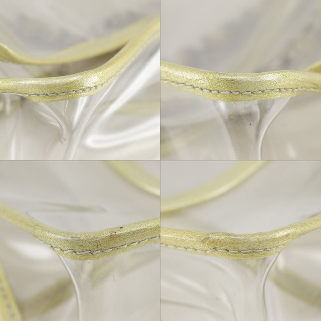 Chanel Chain Shoulder Vinyl Clear Gold — view 4
