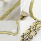 Chanel Chain Shoulder Vinyl Clear Gold — view 8