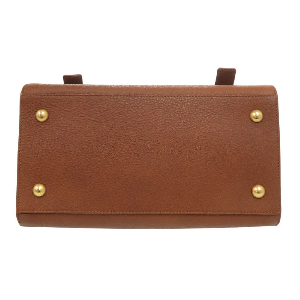 Saint Laurent Paris Muse Two Leather Canvas Brown 2-Way Shoulder — view 5