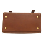 Saint Laurent Paris Muse Two Leather Canvas Brown 2-Way Shoulder — view 5