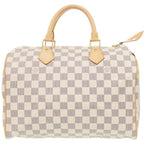 Louis Vuitton Speedy 30 Damier Azur Handbag