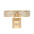 Hermes Ring Kelly Clochette 52 Diamond