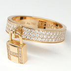 Hermes Ring Kelly Clochette 52 Diamond — view 2