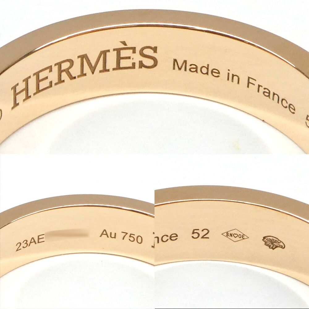 Hermes Ring Kelly Clochette 52 Diamond — view 8