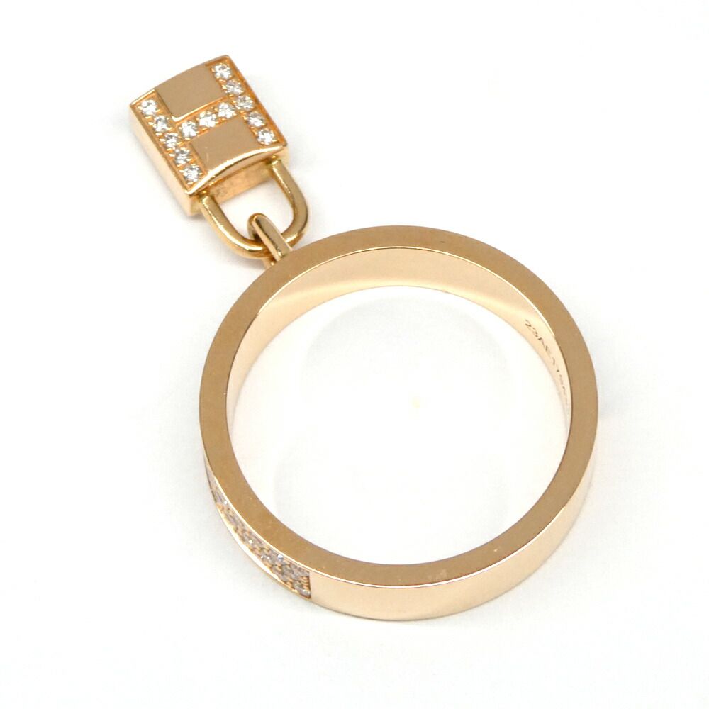 Hermes Ring Kelly Clochette 52 Diamond — view 6