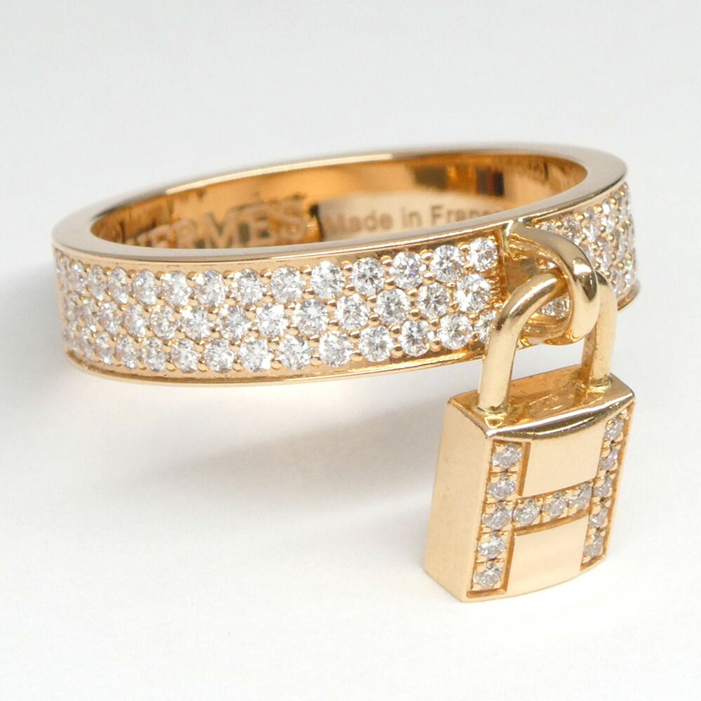 Hermes Ring Kelly Clochette 52 Diamond — view 3