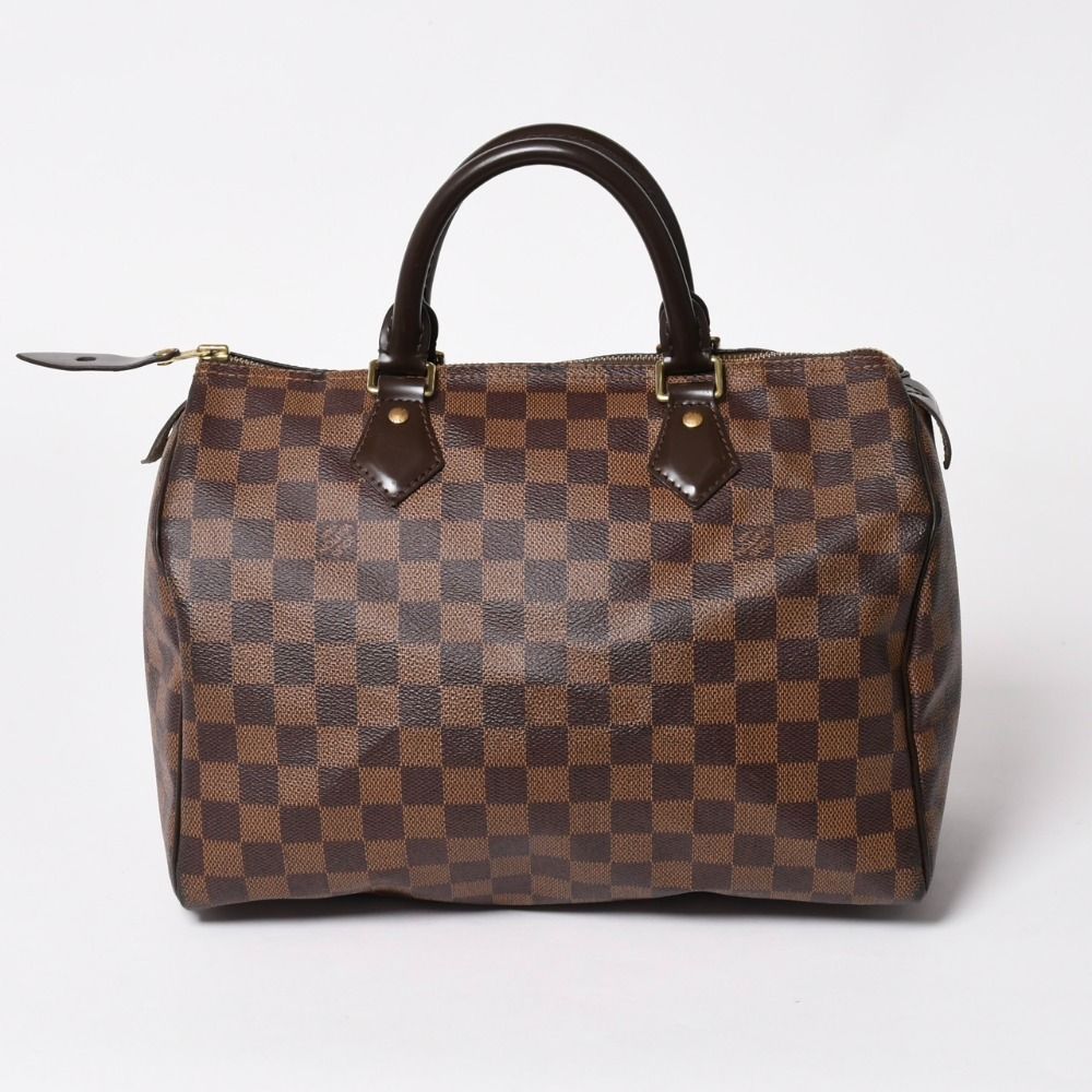 Louis Vuitton Speedy Damier Ebene Canvas 30 Handbag — view 2