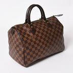 Louis Vuitton Speedy Damier Ebene Canvas 30 Handbag — view 3