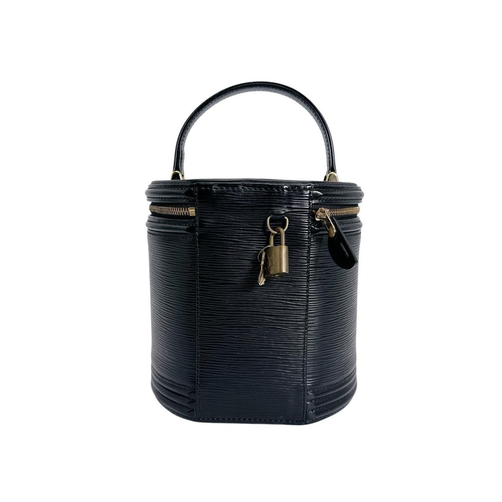 Louis Vuitton Epi Handbag Cannes Black — view 2