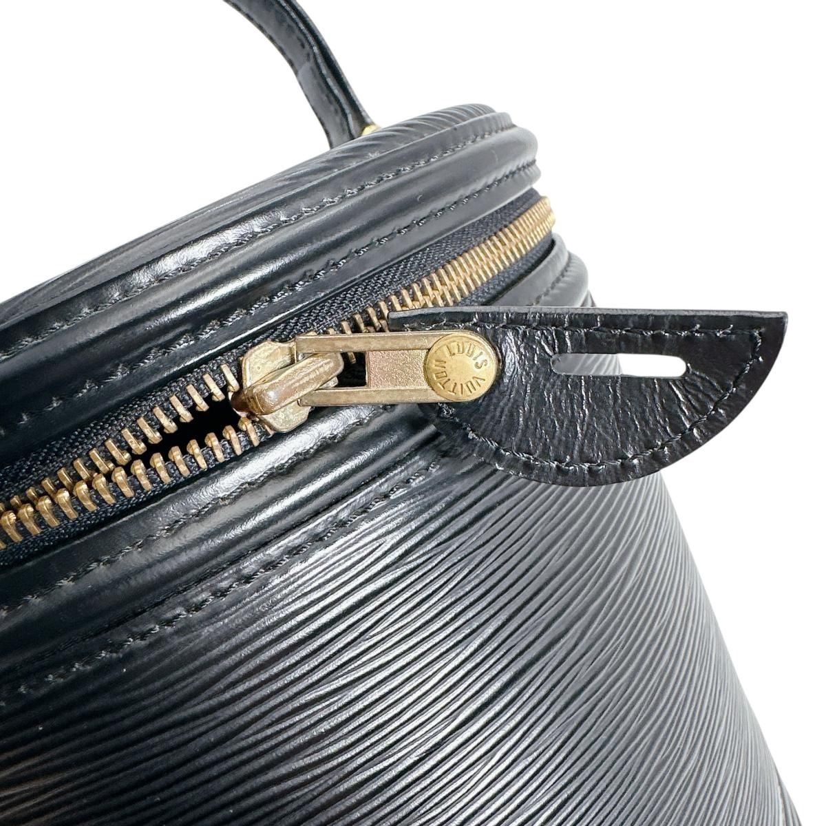 Louis Vuitton Epi Handbag Cannes Black — view 9