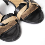 Chanel Sandals 39 CC Logo Bicolor — view 4