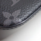 Louis Vuitton Pen Case Trousse Elisabeth Black Monogram Eclipse Pencil Pouch — view 5