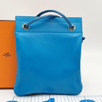 Hermes Shoulder Bag Sac Ari Numini Blue Swift — view 2