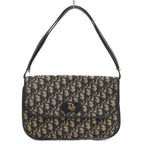 Dior Vintage Trotter Shoulder Bag Navy