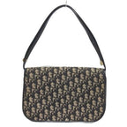 Dior Vintage Trotter Shoulder Bag Navy — view 3