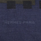 Hermes Dot Pattern Cashmere Silk Scarf — view 3
