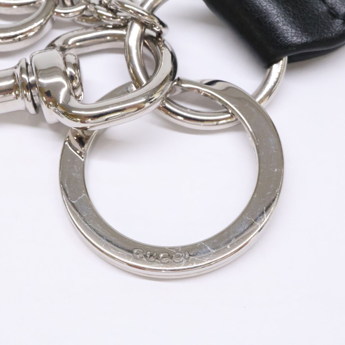 Gucci Web Stripe Detailed Double Key Chain Key Holder — view 7