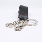 Gucci Web Stripe Detailed Double Key Chain Key Holder — view 3