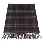 Louis Vuitton Cashmere Wool Tartan Check Fringe Scarf — view 3