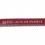 Gucci Logo Buckle Leather Belt — view 8