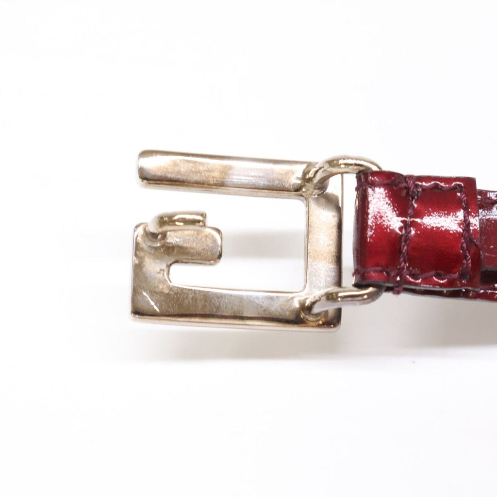 Gucci Logo Buckle Leather Belt — view 5