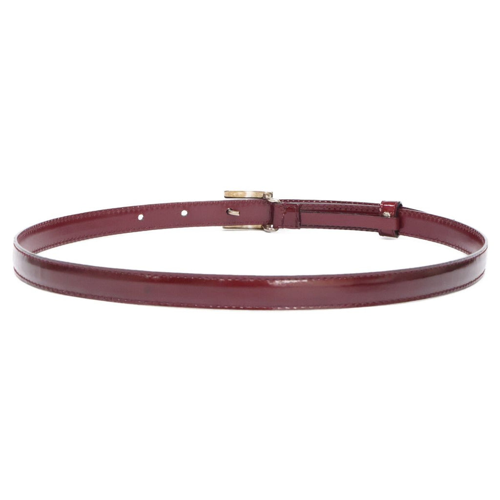 Gucci Logo Buckle Leather Belt — view 3