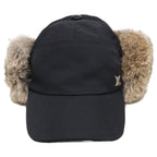 Louis Vuitton Rabbit Fur Nylon Cap 59 — view 2