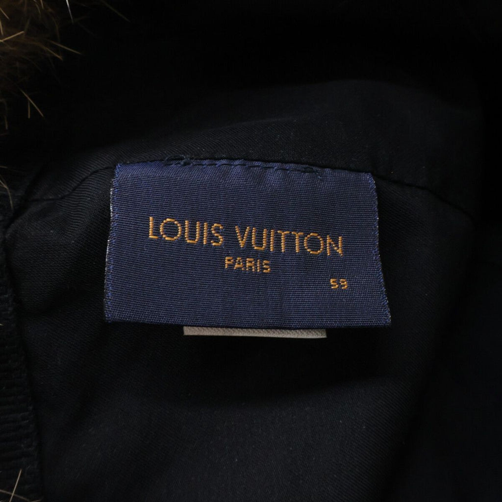 Louis Vuitton Rabbit Fur Nylon Cap 59 — view 7