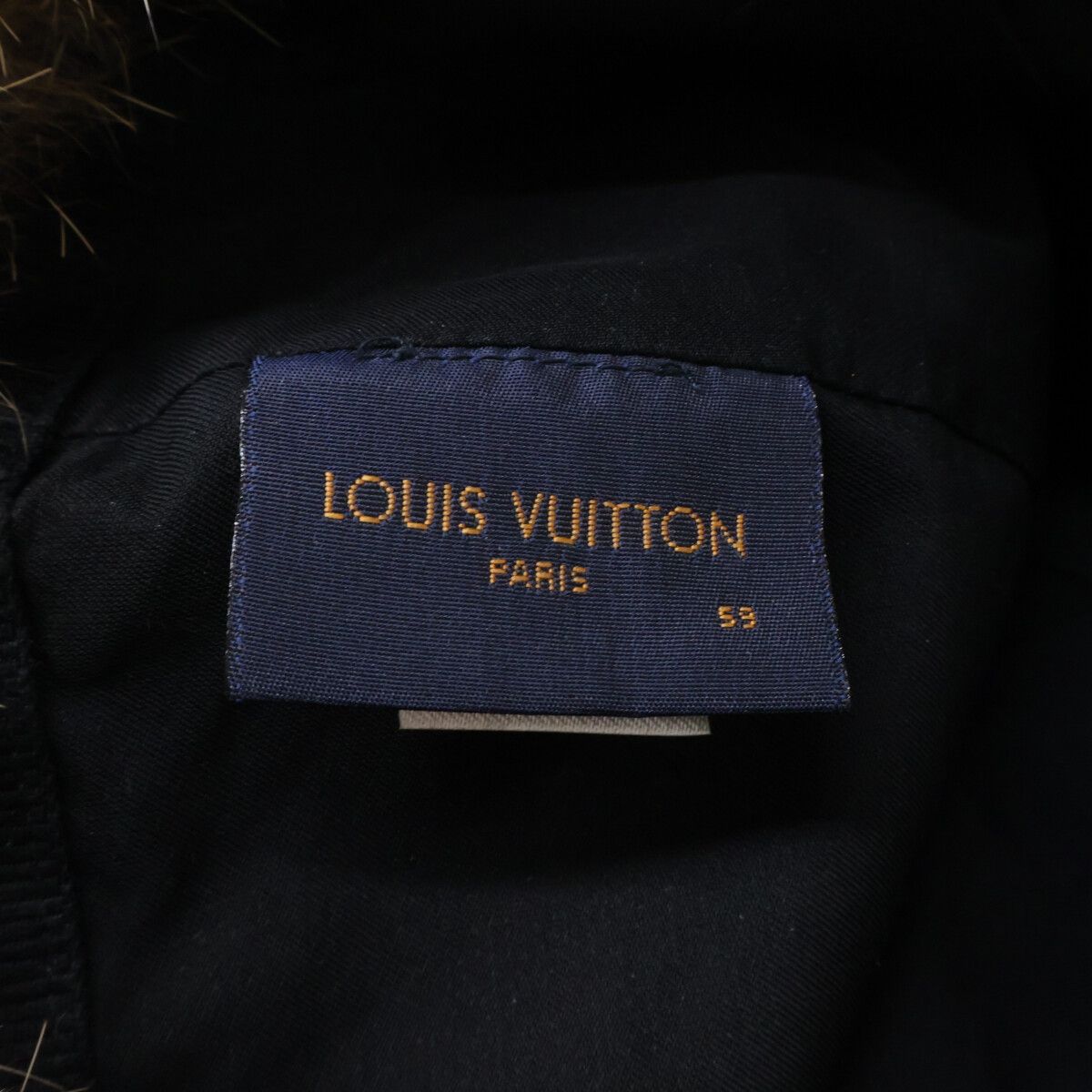 Louis Vuitton Rabbit Fur Nylon Cap 59 — view 7