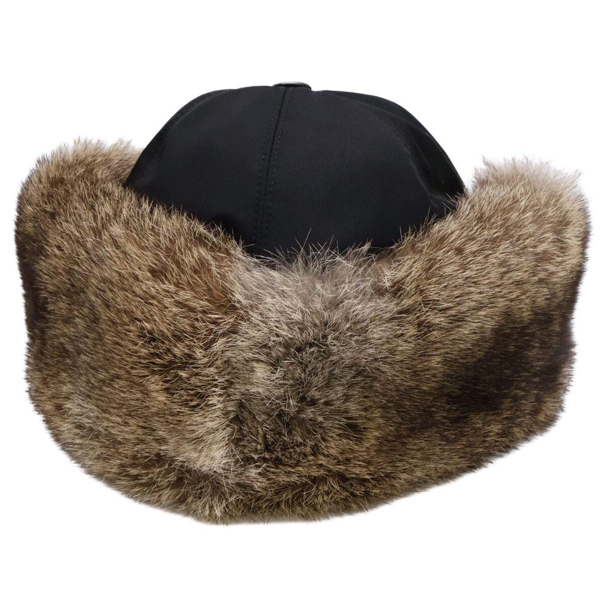 Louis Vuitton Rabbit Fur Nylon Cap 59 — view 4