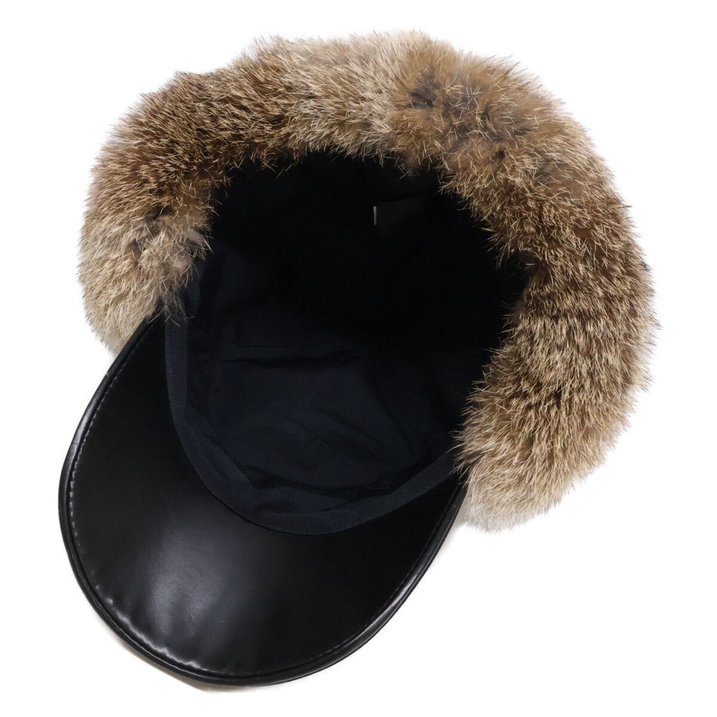 Louis Vuitton Rabbit Fur Nylon Cap 59 — view 6