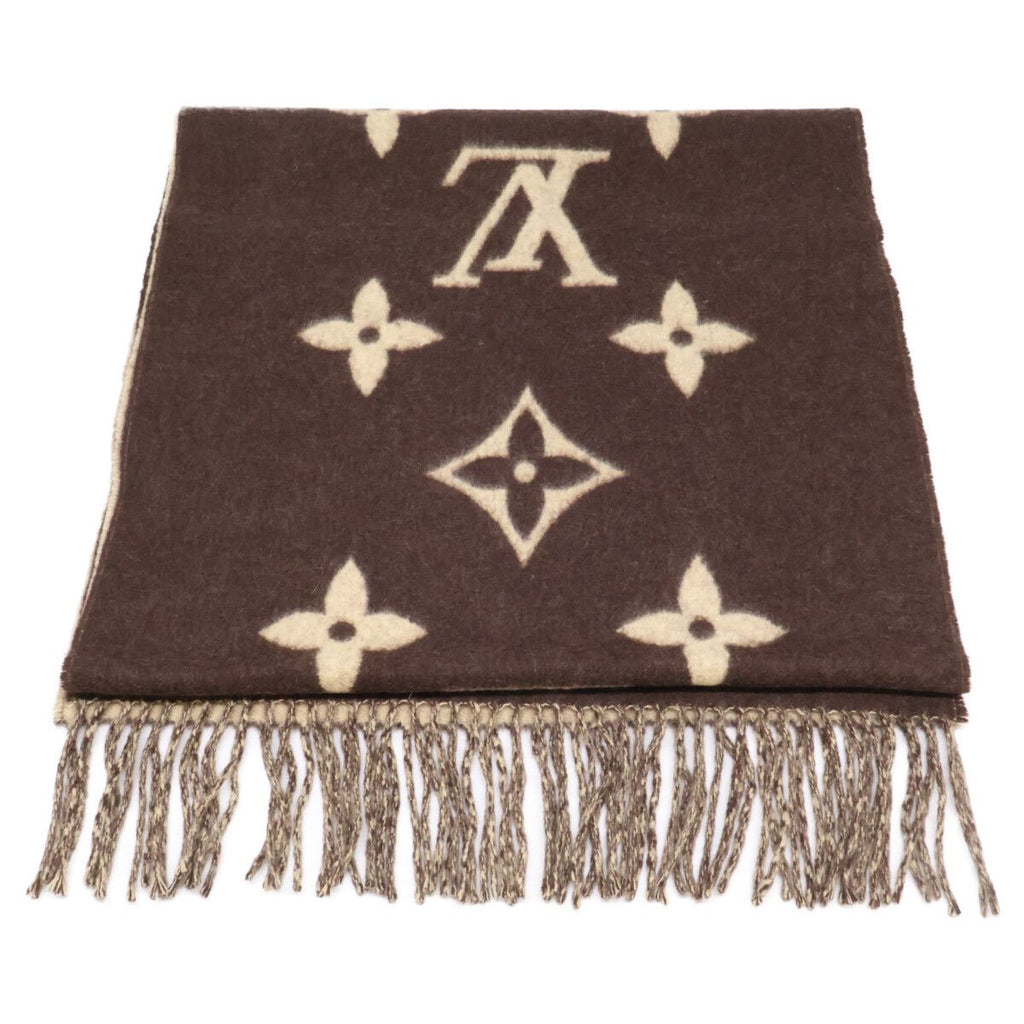 Louis Vuitton Echarpe Reykjavik Monogram Cashmere Fringe — view 3