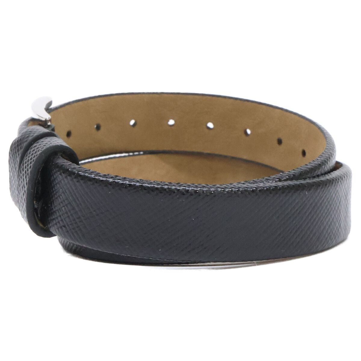 Prada Centurion Leather Bracelet — view 3