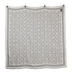 Louis Vuitton Since Monogram Silk Wool Shawl Scarf — view 2