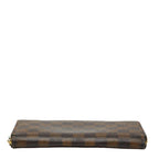 Louis Vuitton Damier Zippy Wallet Zip Around Brown — view 3