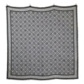 Louis Vuitton Since Monogram Silk Wool Shawl Scarf