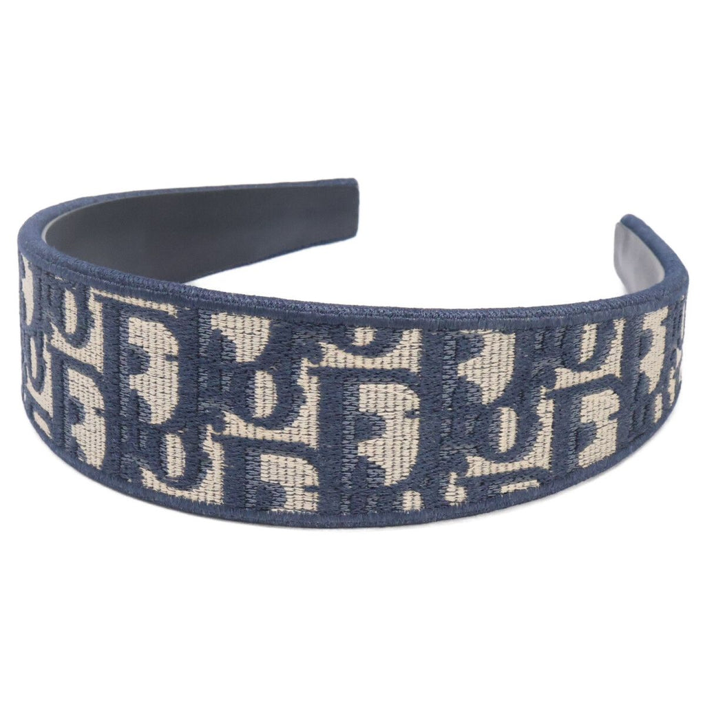 Dior Band Headband Oblique Embroidery