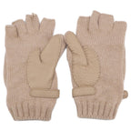 Hermes Baltimore Series Button Cashmere Deerskin Gloves — view 4